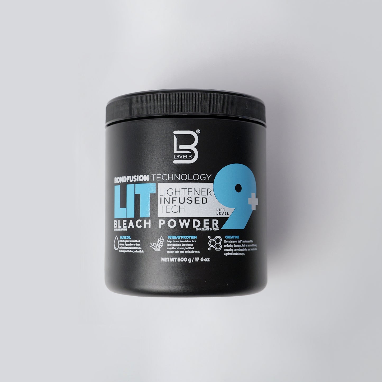 DECOLORACIÓN EN POLVO LIT BLEACH POWDER LEVEL 9 + 500GR L3VEL3