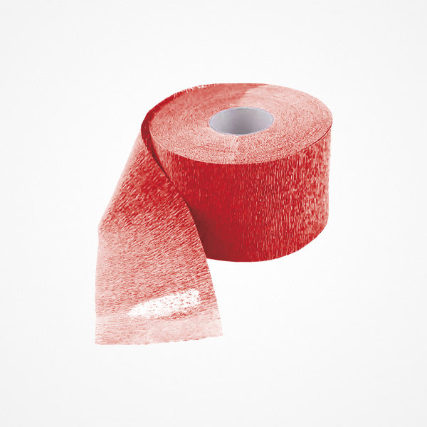 PAPEL DE CUELLO ROJO PRECORTADO PACKS 5 DE 100 UNIDS