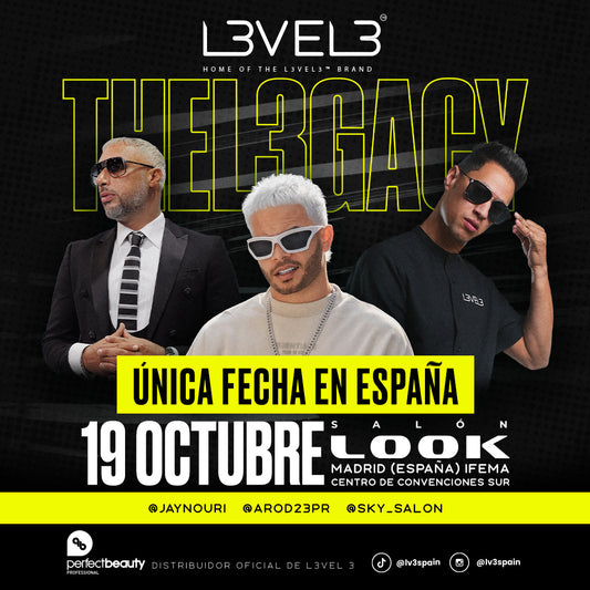 MASTERCLASS 2025 BARBERÍA SALON LOOK L3VEL 3