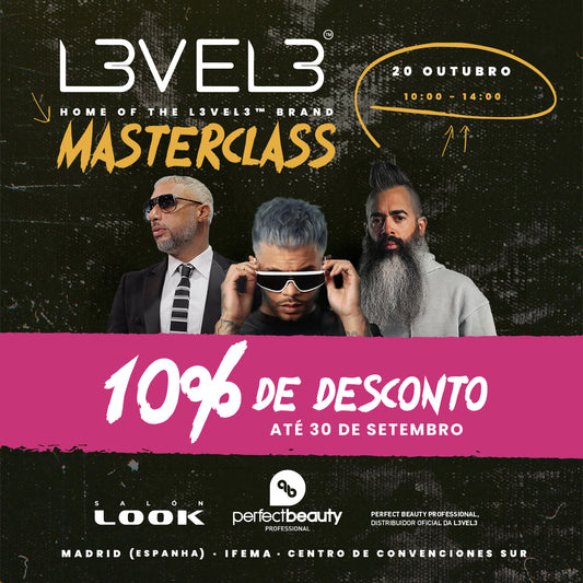 MasterClass Barbearia Salon Look LEVEL3