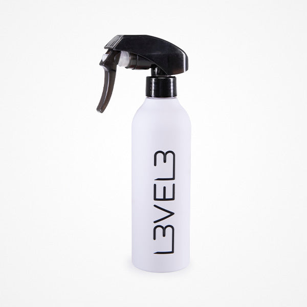 PULVERIZADOR BLANCO Rubberized Spray Bottle 300 ML LEVEL 3